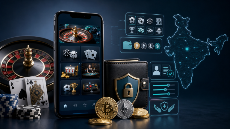 Stake casino app review India crypto games limits safety illustration